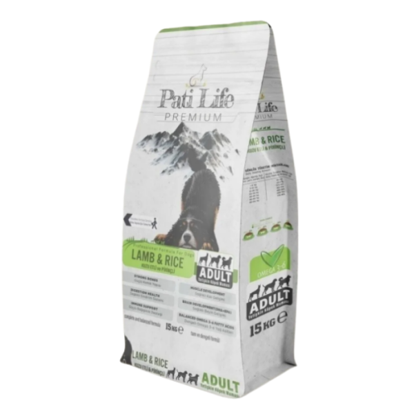 Pati Life Patilife Pirinçli Kuzu Etli Köpek Kuru Mama 15 Kg
