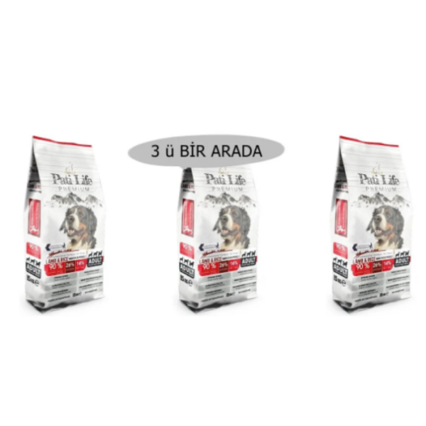 Pati Life Patilife Yüksek Proteinli Kuru Mama 26 Prt 15 kg*3 ADET